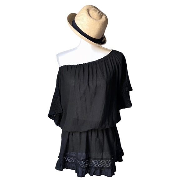 Victoria's Secret Flirty Swimsuit Cover Up Mini Dress Off The Shoulder - Picture 1 of 4